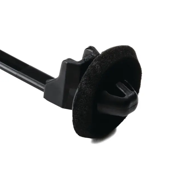 Produktfoto 1 von HellermannTyton T50SOSSFT6.5E-MDL Nylon 6.6 Kabelbinder Schwarz 4.6mm x 158.8 mm