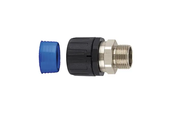 Produktfoto 1 von HellermannTyton HelaGuard Nylon 6.6 Starre Rohrverbindung PG29 34 mm Schwarz Schwarz-Finish IP66, IP69K, IP67, IP68