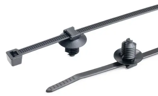 Produktfoto 1 von HellermannTyton T50SFT6LG1SD Nylon 6.6 Kabelbinder Schwarz 4.6mm x 160 mm