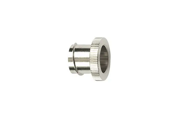 HellermannTyton Messing vernickelt Starre Rohrverbindung 32 mm Grau Metall-Finish IP40, IP54, IP65, IP66, IP40, IP68,