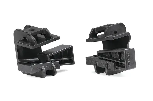 Produktfoto 1 von HellermannTyton MBT Kabelclip und Klemme Klemme, Kabel-Ø 150 mm Nylon 6.6 Schwarz 28.6mm x 46 mm