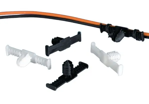 Produktfoto 1 von HellermannTyton Kabelclip und Klemme Klemme, Kabel-Ø 80 mm Nylon 6.6 Schwarz 19mm x 39 mm