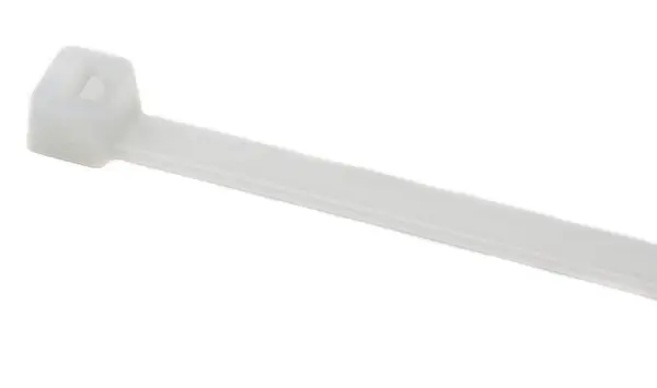 Produktfoto 1 von HellermannTyton T Nylon 6.6 Kabelbinder Innen gezackt Natur 4.6 mm x 202 mm