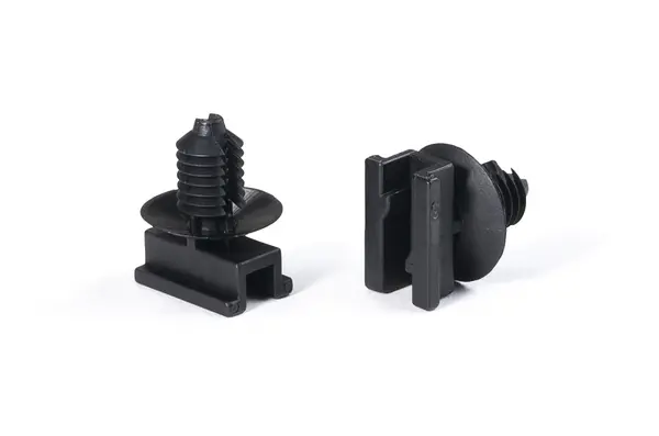 Produktfoto 1 von HellermannTyton FT6LG Kabelclip und Klemme Tannenbaumstecker, Kabel-Ø 7 mm Nylon 6.6 Schwarz 16mm x 16 mm x 16 mm
