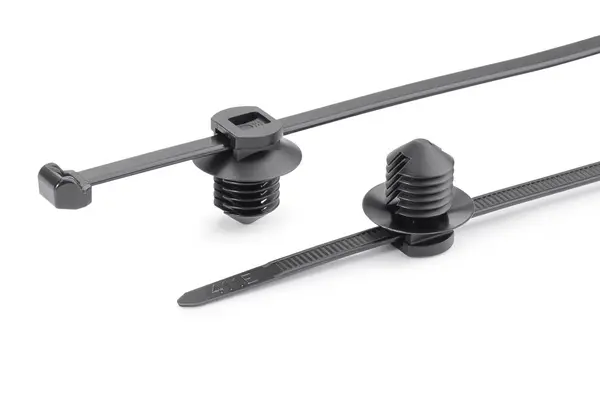 HellermannTyton T50ROSFT10 Nylon 6.6 Kabelbinder Schwarz 4.6mm x 200 mm