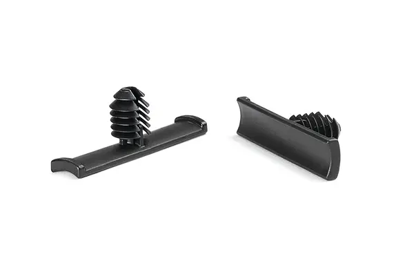 Produktfoto 1 von HellermannTyton BC Kabelclip und Klemme Steckbar Nylon 6.6 Schwarz 7mm x 37 mm