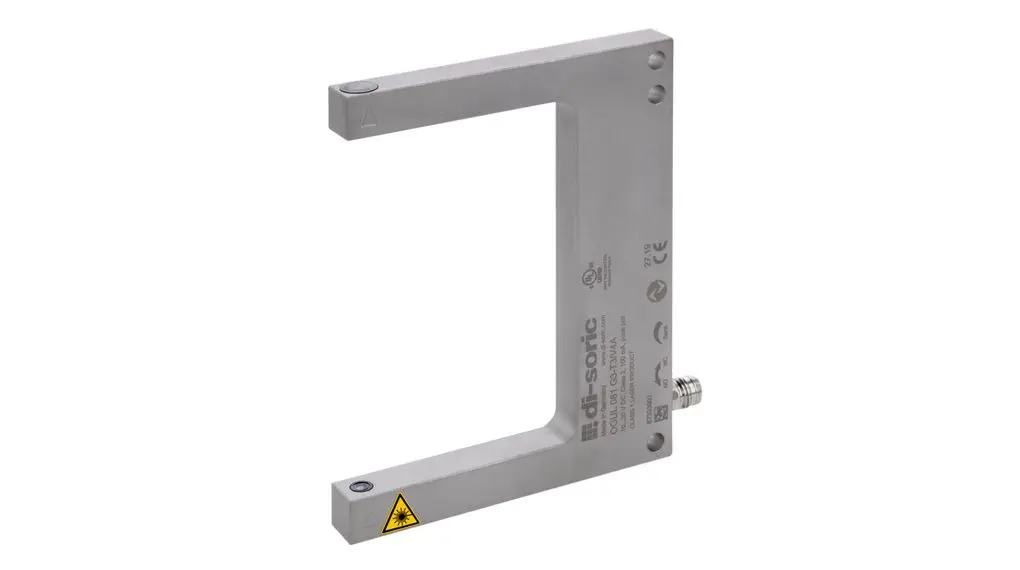 Produktfoto 1 von Di-Soric Rahmen Infrarotsensor, Optische Erkennung, Push-Pull Ausgang, 3-polig, Stecker, M8