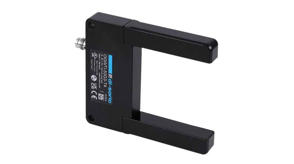 Produktfoto 1 von Di-Soric Rahmen Infrarotsensor, Optische Erkennung, Bereich 50 x 50 mm, Push-Pull Ausgang, 4-polig, Stecker, M8