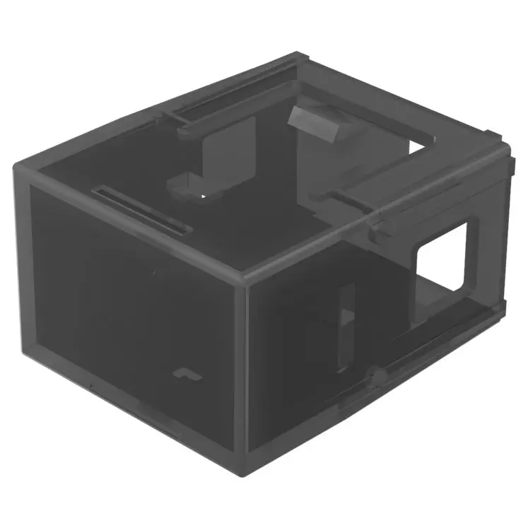 Produktfoto 1 von EAO Lampenlinse, Schwarz, Rechteckig, L.=25.4 mm
