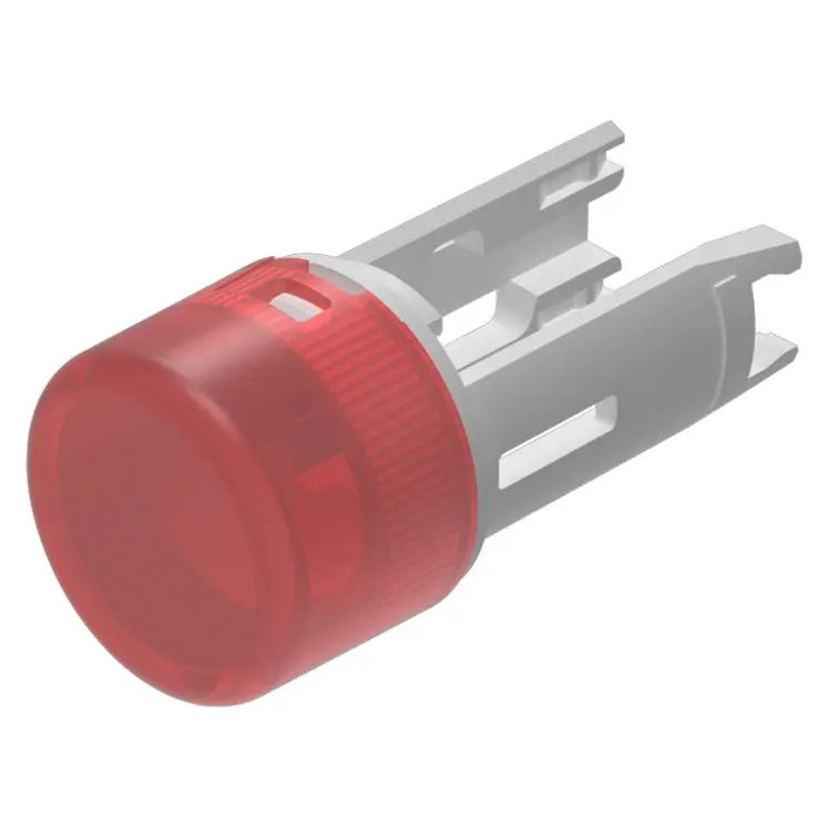 Produktfoto 1 von EAO Lampenlinse, Rot ø 7.5 mm, Rund