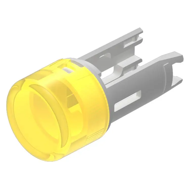 Produktfoto 1 von EAO Lampenlinse, Gelb ø 7.5 mm, Rund