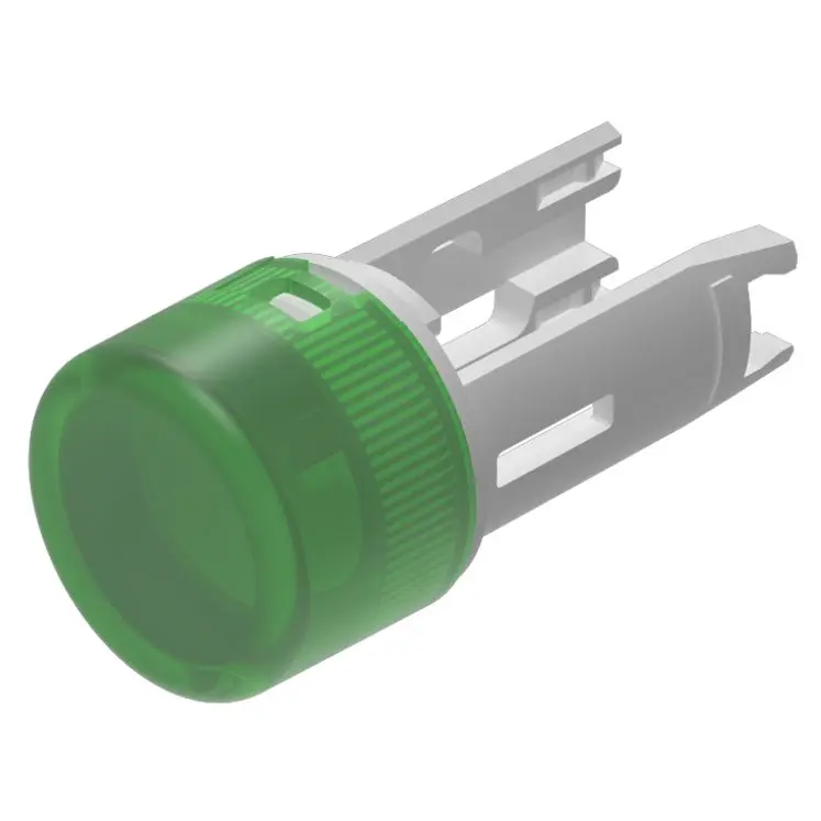 Produktfoto 1 von EAO Lampenlinse, Grün ø 7.5 mm, Rund