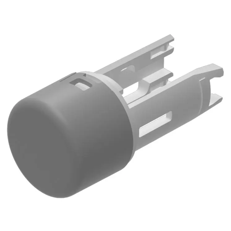Produktfoto 1 von EAO Lampenlinse, Grau ø 7.5 mm, Rund
