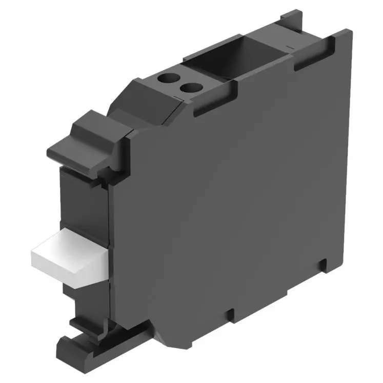 Produktfoto 1 von EAO Series 45 Druckschalter Gleitschalter Frontmontage, 1 Schließer/1 Öffner / 10A 500 V dc 500 V ac, IP20, IP40