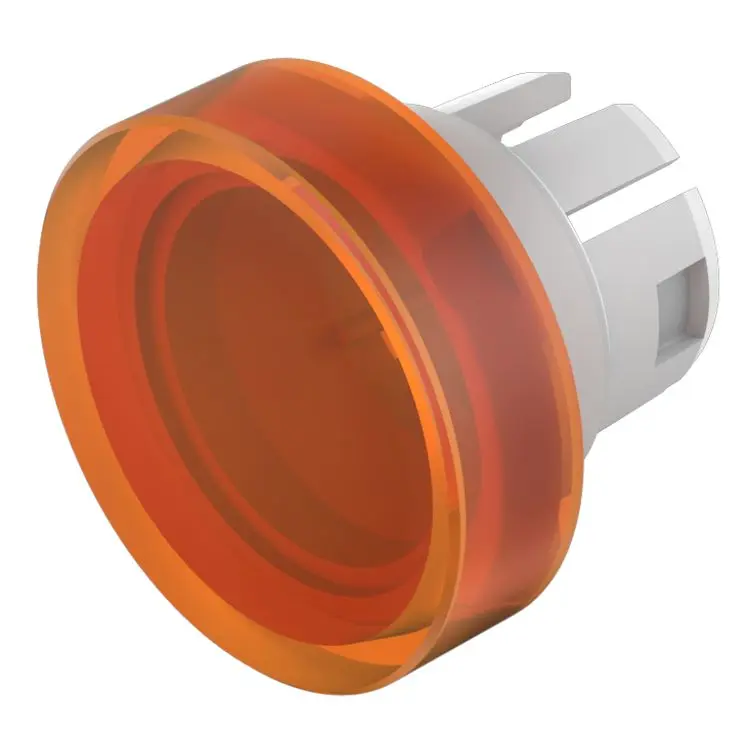 Produktfoto 1 von EAO Lampenlinse, Orange ø 15.8 mm, Rund
