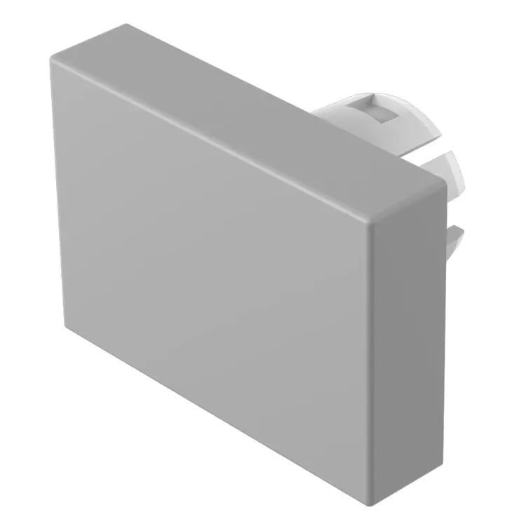 Produktfoto 1 von EAO Lampenlinse, Grau, Rechteckig, L.=21.5 mm