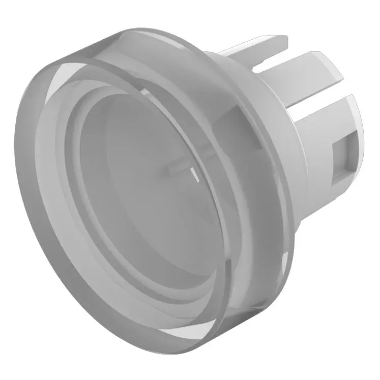 Produktfoto 1 von EAO Lampenlinse, Schwarz ø 15.8 mm, Rund