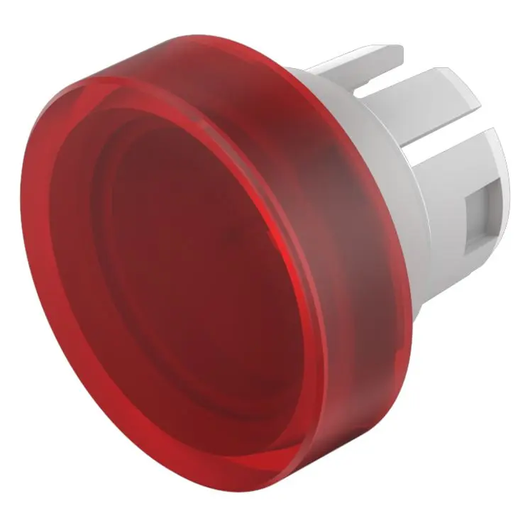 Produktfoto 1 von EAO Lampenlinse, Rot ø 15.8 mm, Rund