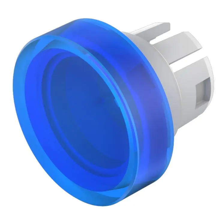Produktfoto 1 von EAO Lampenlinse, Blau ø 15.8 mm, Rund
