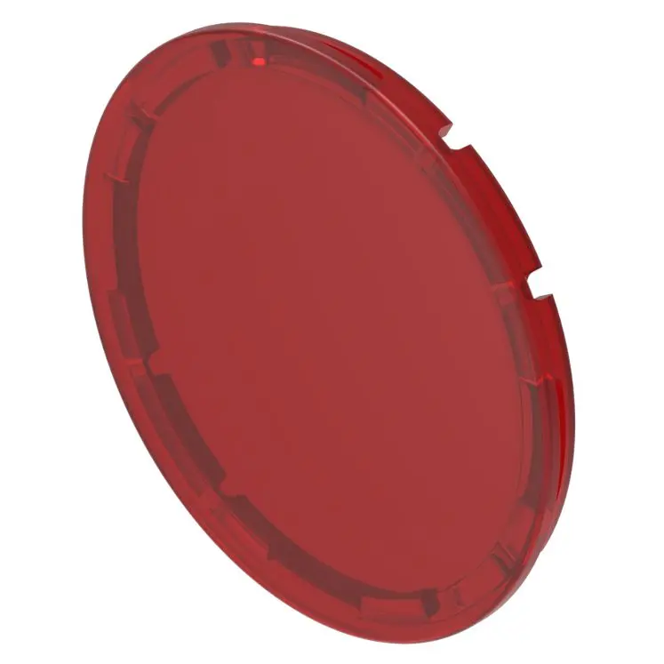 Produktfoto 1 von EAO Lampenlinse, Rot ø 23.7 mm, Rund
