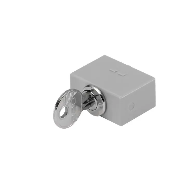 Produktfoto 1 von EAO Lampenlinse, Grau, Rechteckig, L.=37.5 mm