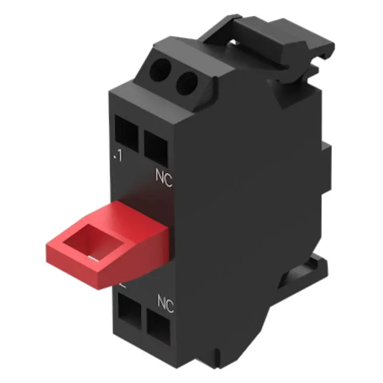 Produktfoto 1 von EAO 45 Druckschalter Gleitschalter Basis, 1 Öffner / 10 A 500 V dc, IP20, IP40