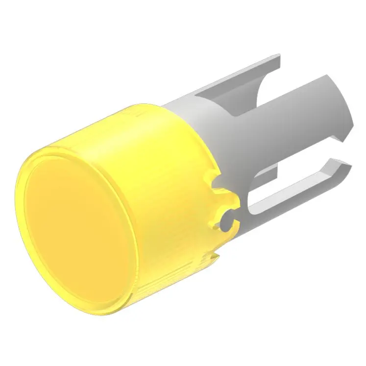 Produktfoto 1 von EAO Lampenlinse, Gelb ø 7.3 mm, Rund