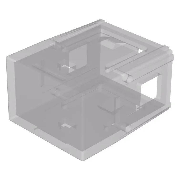 Produktfoto 1 von EAO Lampenlinse, Klar, Rechteckig, L.=25.4 mm