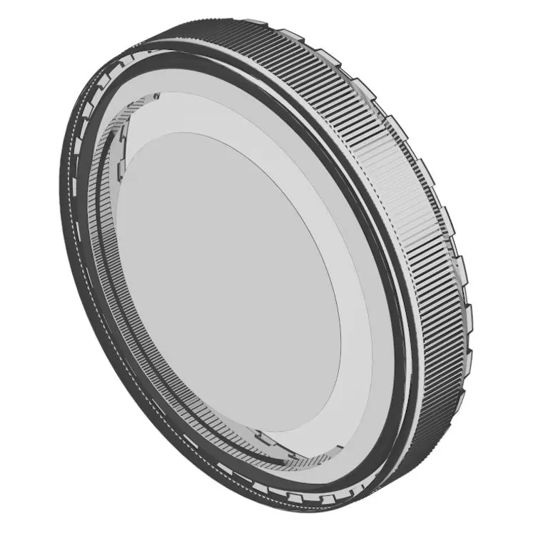Produktfoto 1 von EAO Lampenlinse, Silber ø 23.7 mm, Rund