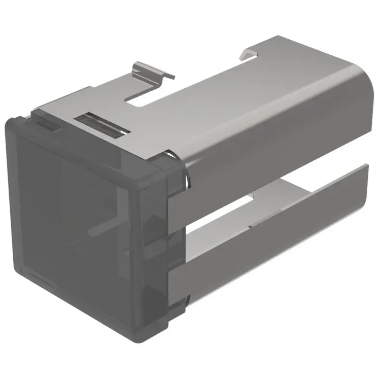 Produktfoto 1 von EAO Lampenlinse, Schwarz, Rechteckig, L.=19 mm