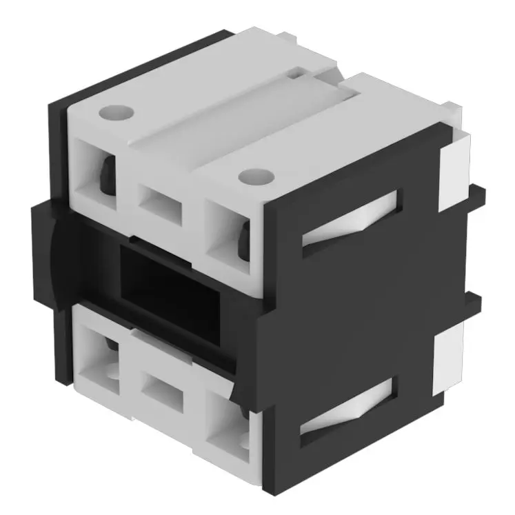 Produktfoto 1 von EAO 71-67 Drucktaster-Kontaktblock Anzeigenblock 1 Öffner + 1 Schließer, 2 Öffner + 2 Schließer für