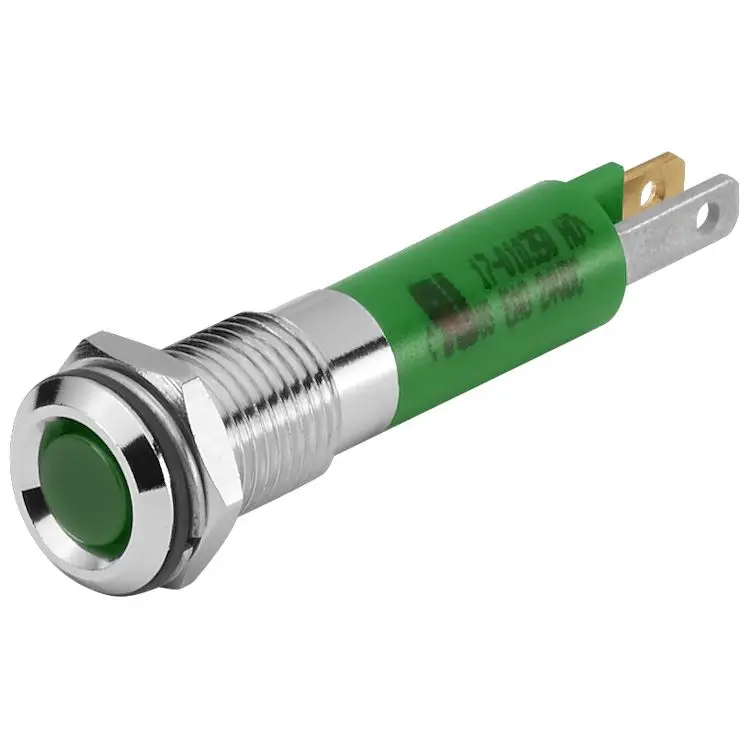 EAO 17-01 Anzeige Grün Tafelmontage-Anzeige, Steckbar 24V ac 8, IP40, IP65