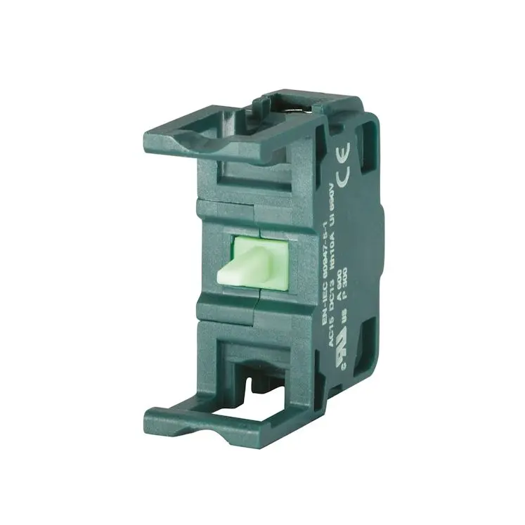 Produktfoto 1 von EAO 46 Druckschalter Gleitschalter Schraubanschlussklemme, 1 Schließer / 1.2 A 24 V dc, IP20