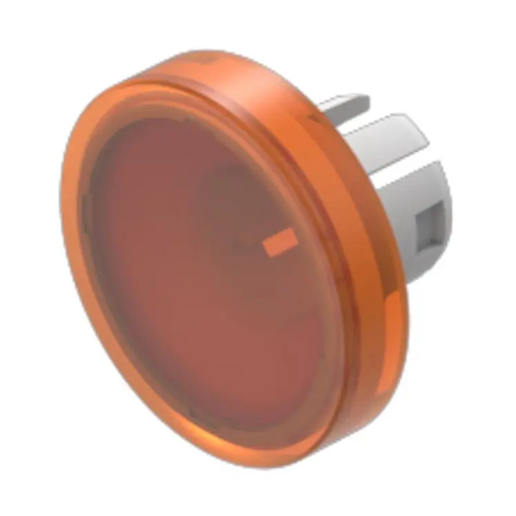 Produktfoto 1 von EAO Lampenlinse, Orange ø 15.8 mm, Rund