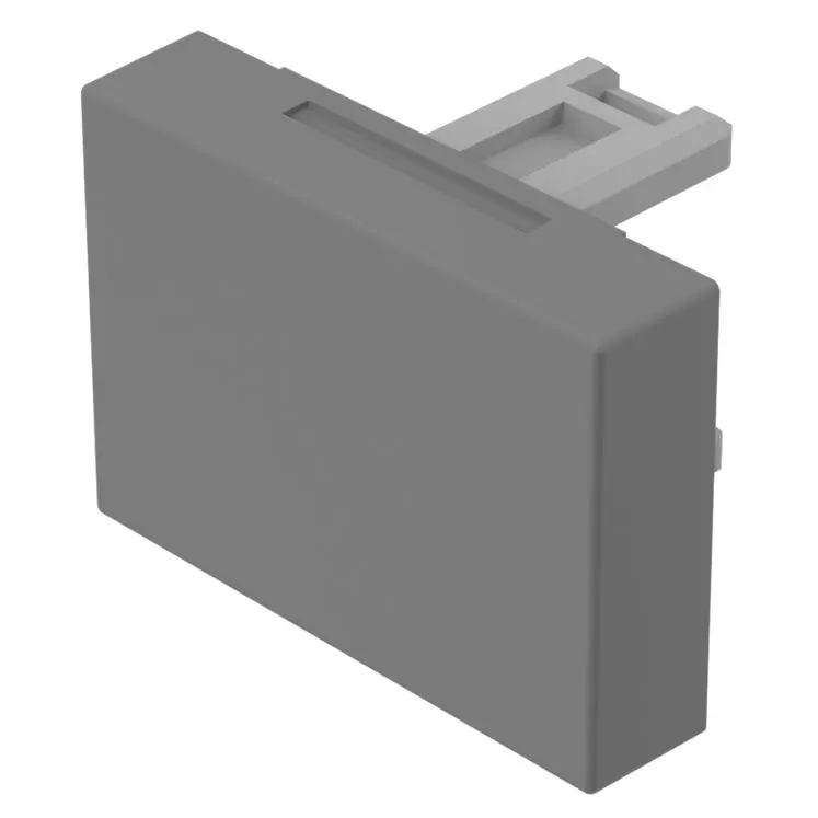 Produktfoto 1 von EAO Lampenlinse, Grau, Rechteckig, L.=21.5 mm