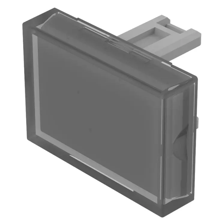 Produktfoto 1 von EAO Lampenlinse, Klar, Rechteckig, L.=21.5 mm