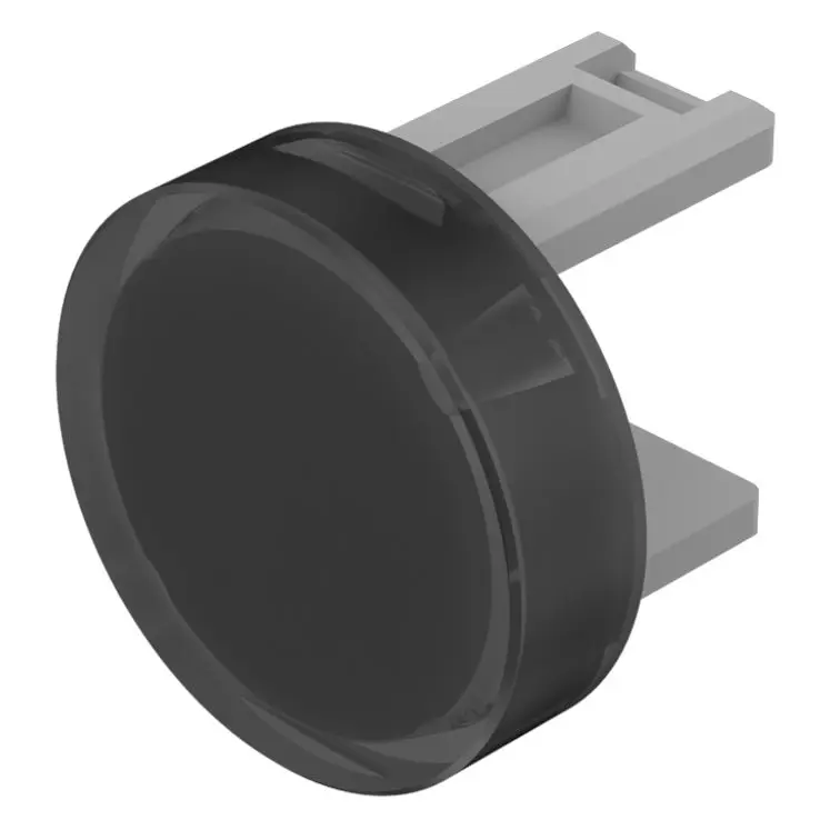 Produktfoto 1 von EAO Lampenlinse, Schwarz ø 15.8 mm, Rund