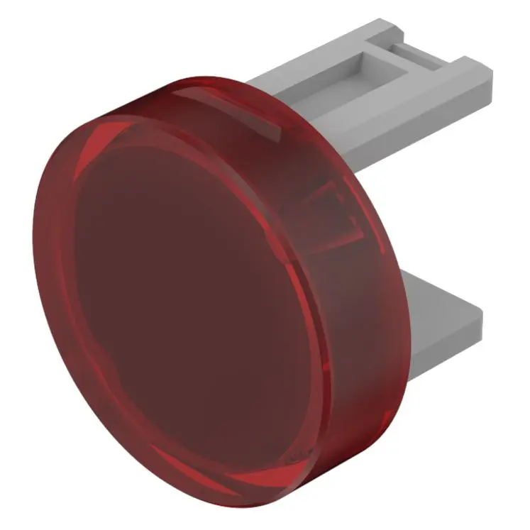 Produktfoto 1 von EAO Lampenlinse, Rot ø 15.8 mm, Rund