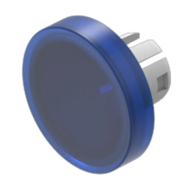Produktfoto 1 von EAO Lampenlinse, Blau ø 15.8 mm, Rund