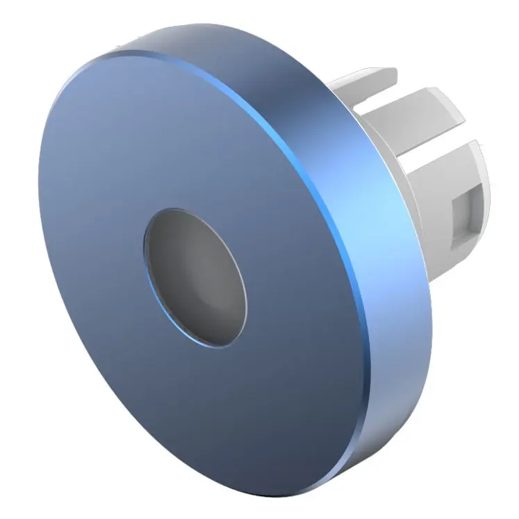Produktfoto 1 von EAO Lampenlinse, Blau ø 19.7 mm, Rund