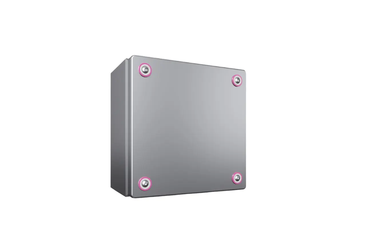 Produktfoto 1 von Rittal KX Edelstahl Anschlussbox Grau IP66, HxBxT 200 mm, 200 mm x 120 mm
