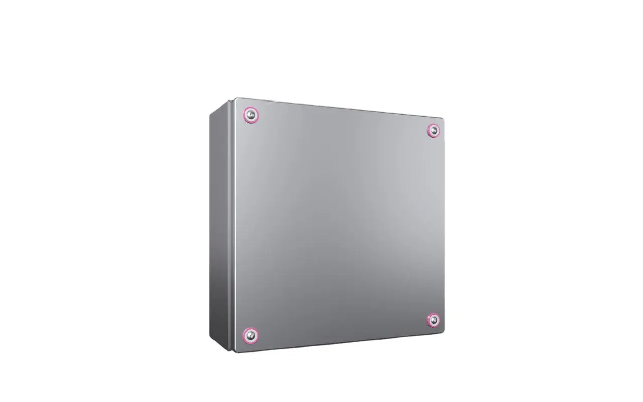 Produktfoto 1 von Rittal KX Edelstahl Anschlussbox Grau IP66, HxBxT 300 mm, 300 mm x 120 mm