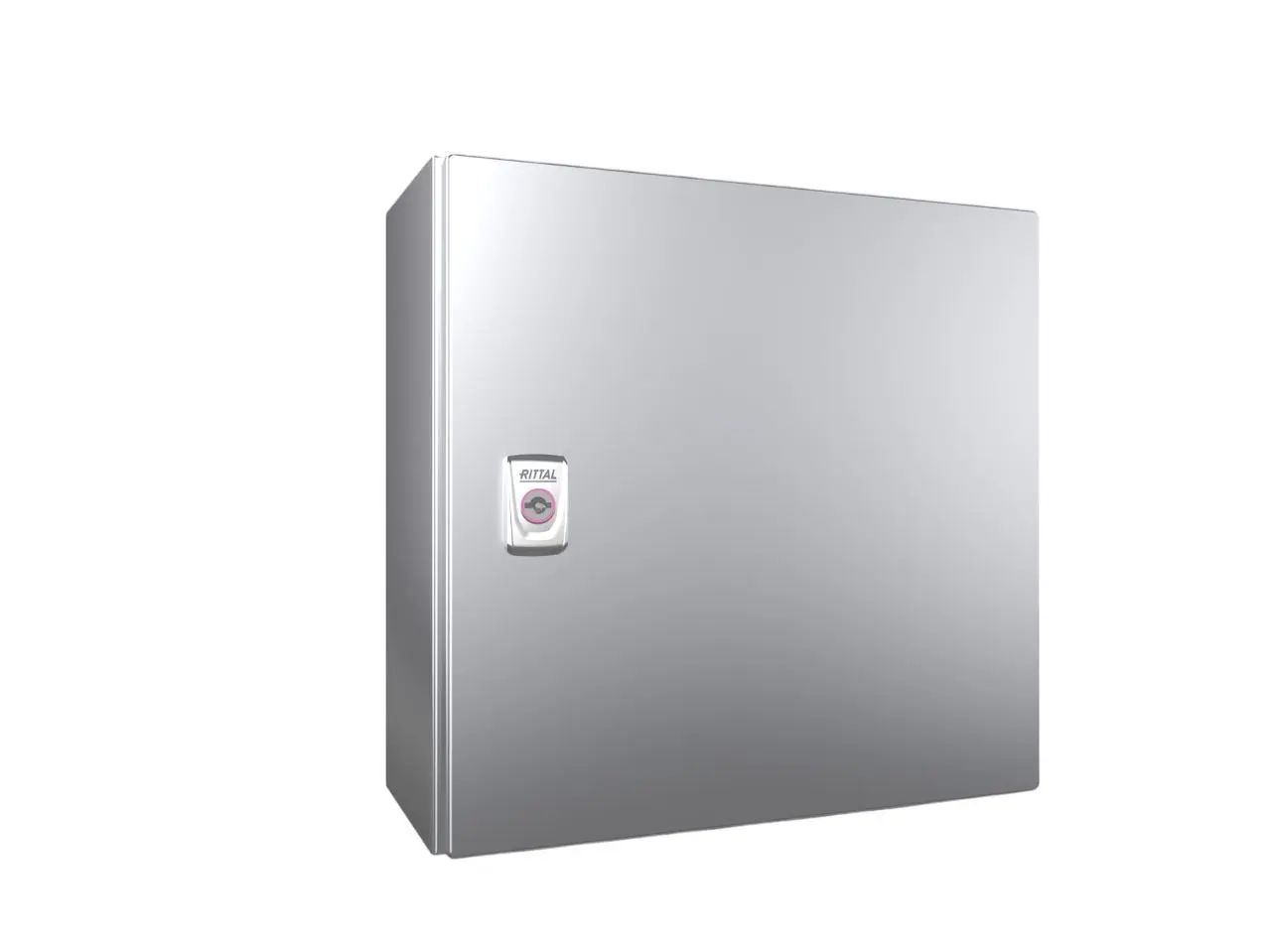 Produktfoto 1 von Rittal AX Edelstahl Gehäuse Grau IP66, HxBxT 380 mm, 380 mm x 210 mm