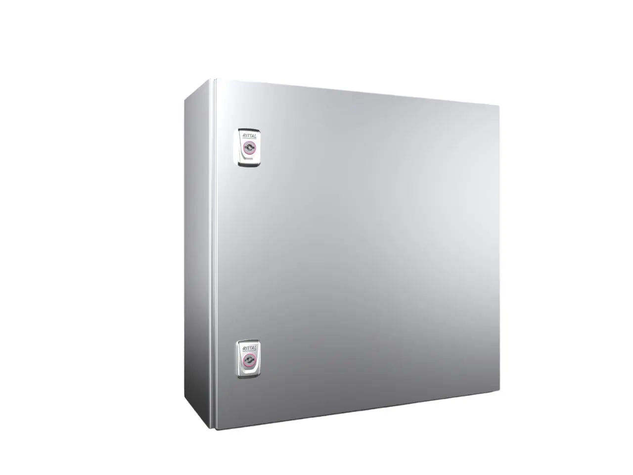 Produktfoto 1 von Rittal AX Edelstahl Gehäuse Grau IP66, HxBxT 500 mm, 500 mm x 210 mm