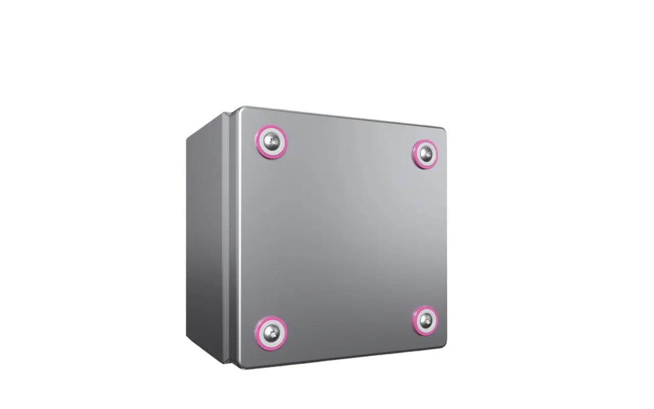Produktfoto 1 von Rittal KX Edelstahl Anschlussbox Grau IP66, HxBxT 150 mm, 150 mm x 120 mm