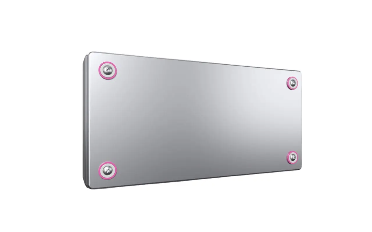 Rittal KX Edelstahl Anschlussbox Grau IP66, HxBxT 150 mm, 300 mm x 80 mm