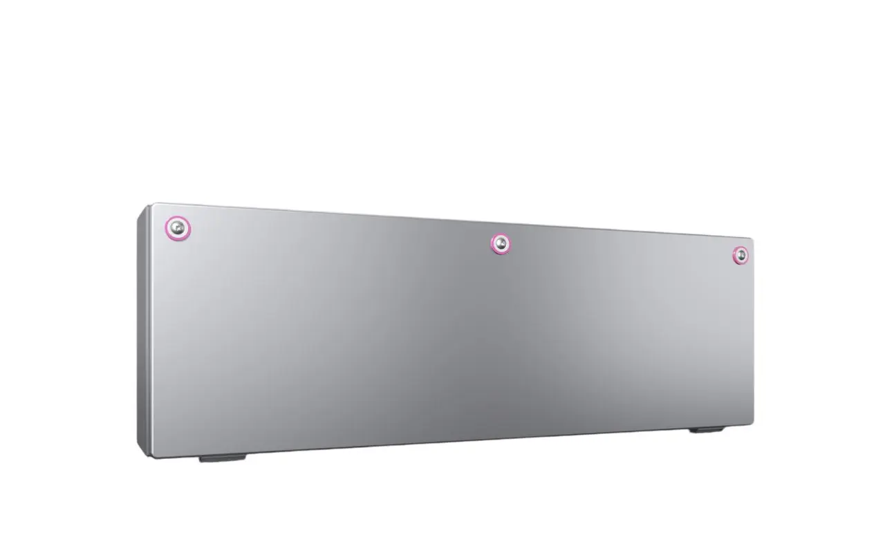 Produktfoto 1 von Rittal KX Edelstahl Gehäuse Grau IP66, HxBxT 200 mm, 600 mm x 120 mm
