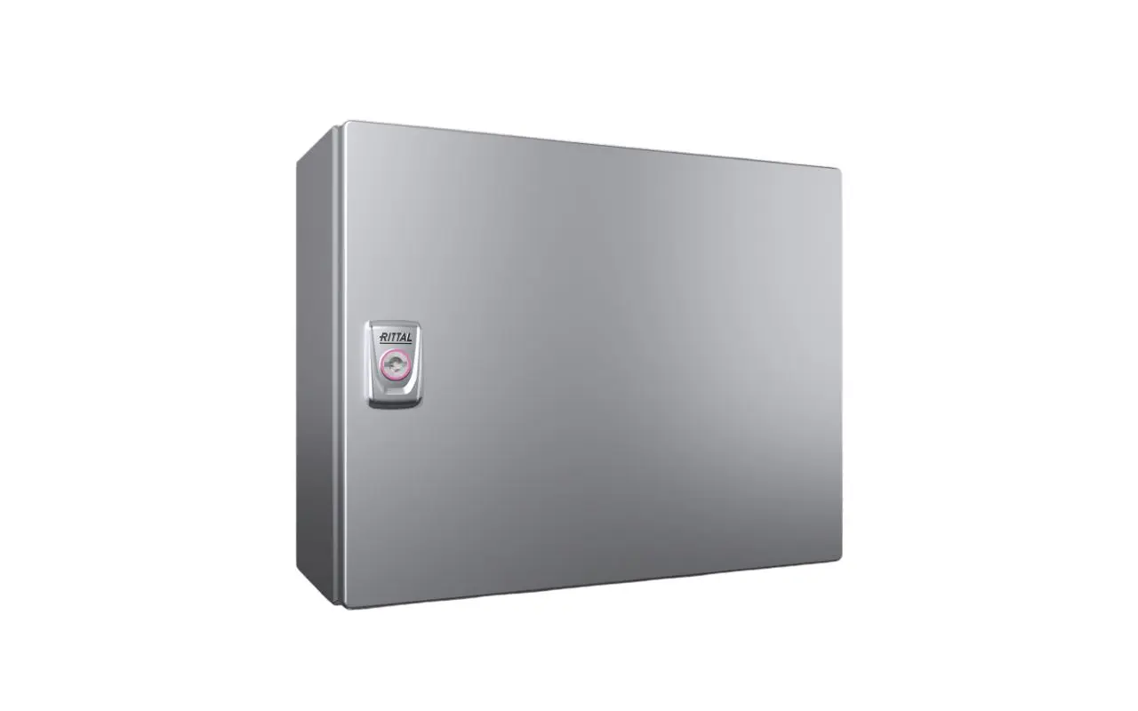 Produktfoto 1 von Rittal KX Edelstahl Wandanschlusskasten Grau IP66, HxBxT 300 mm, 380 mm x 155 mm