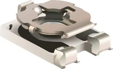Produktfoto 1 von Bourns TC33 1-Gang Oberfläche Trimm-Potentiometer, 10 kΩ, 25 %, 0.15 W