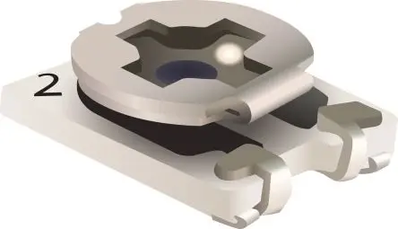 Produktfoto 1 von Bourns TC42 1-Gang Oberfläche Trimm-Potentiometer, 10 kΩ, 25 %, 0.1 W, SMD